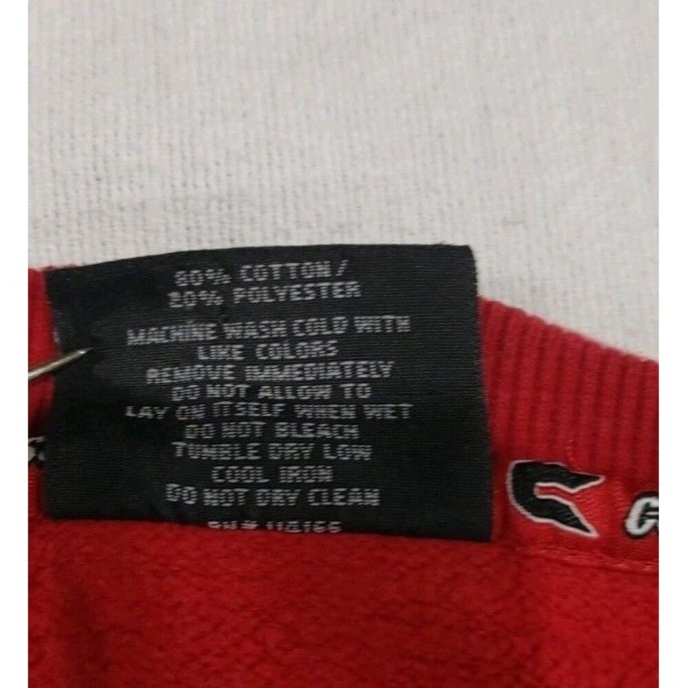 Wisconsin Badgers Crewneck Sweatshirt Red NCAA Adult Size XL - Picture 5 of 9